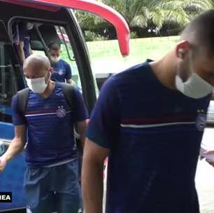 COPA DO NORDESTE: Bastidores do Bahia mostram Dado Cavalcanti usando vídeo do título de 2017 para motivar elenco: "Só faltam 4 jogos"