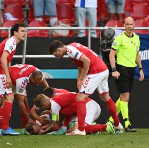Jogo da Euro é suspenso após atleta ter convulsão em campo