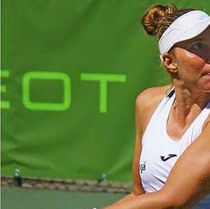 Bia Haddad perde de americana e cai no quali de Wimbledon