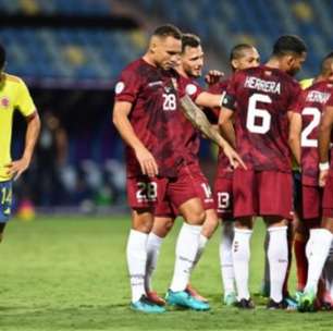 Em grande noite de Fariñez, Colômbia e Venezuela empatam