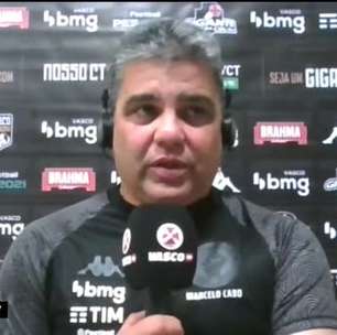 VASCO: Marcelo Cabo avalia questão emocional dos jogadores, mas critica arbitragem após derrota para o Goiás: "Perdeu o critério para os cartões"