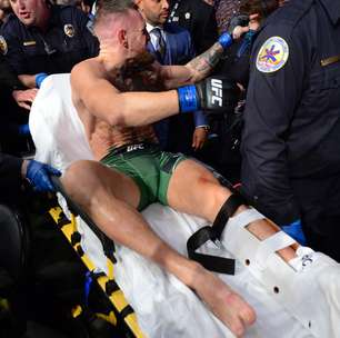 McGregor sofre grave lesão, e Poirier vence luta no UFC 264