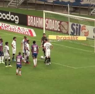FORTALEZA: Perdeu! Lucas Crispim desperdiça penalidade contra o Santos