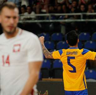 Em preparação para o Mundial de futsal, Brasil vence Polônia por 4 a 1