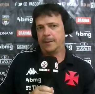 VASCO: Diniz vê equipe superior que o CRB, defende boa produção ofensiva, mas lamenta empate fora de casa: "Coisas do futebol"