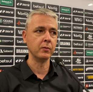 CEARÁ: Tiago Nunes comemora vitória sobre a Chape e destaca crescimento nas chances de finalização: "Tivemos um alto volume de chutes a gol"