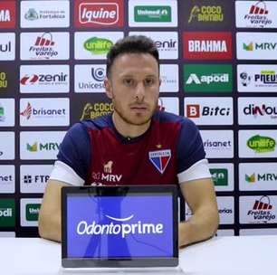 FORTALEZA: Ángelo Henríquez se vê em processo de adaptação dentro da equipe: "Ainda estou aprendendo o estilo de futebol brasileiro"