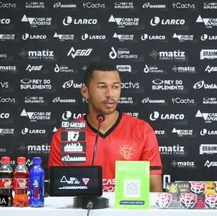 VITÓRIA: Fabinho conta motivação para vinda ao clube: "Vejo como uma oportunidade de desempenhar um bom futebol e ajudar o clube a evitar o rebaixamento"