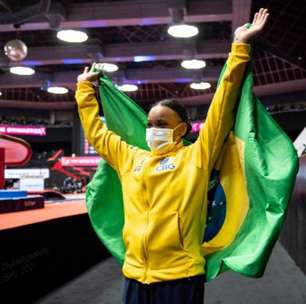 Com Rebeca, País tem melhor campanha no Mundial de ginástica