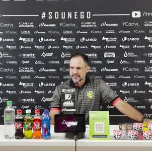 VITÓRIA: Wagner Lopes lamenta eliminação após sair vencendo por dois gols: "Nós vacilamos em algumas situações"