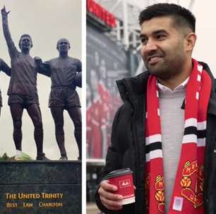 MANCHESTER UNITED: A emoção do torcedor de gritar um gol de Cristiano Ronaldo!