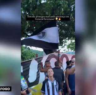 BOTAFOGO: Torcedores marcam presença e fazem a festa em dia de aprovação da venda da SAF