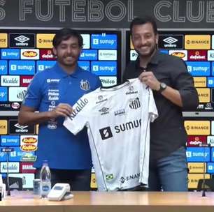 SANTOS: Número do Rei! Ricardo Goulart é apresentado oficialmente e veste a camisa 10