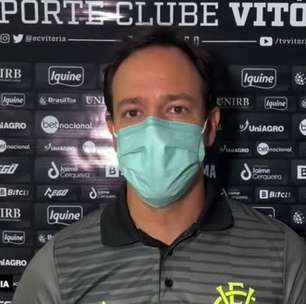 VITÓRIA: Dado Cavalcanti analisa desempenho após triunfo: "Avalio nossa postura hoje como positiva, fizemos um jogo agressivo"