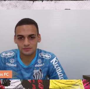 SANTOS: Kaiky conta paixão de pai para filho pelo clube: "Sempre frequentei os estádios"