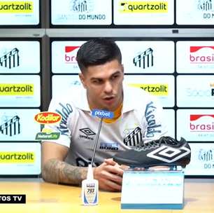 SANTOS: Rodrigo Fernández minimiza seu histórico de cartões amarelos e justifica: "Tomo para evitar jogadas que podem terminar em gol"