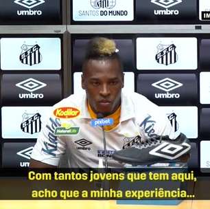 SANTOS: Jhojan Julio comemora sua contratação e acredita que suas boas partidas pela LDU influenciaram na escolha: "Venho somar como um grão de areia"