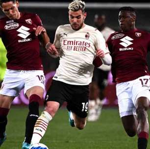 Milan empata sem gols com o Torino, mas segue líder do Italiano