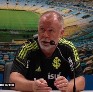 INTERNACIONAL: Mano Menezes confirma ausência de Moledo para o jogo contra o Independiente Medellin-COL: "Vai passar a semana em recuperação"