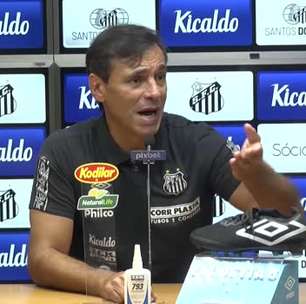 SANTOS: Fabián Bustos projeta jogo da volta contra o Coritiba pela Copa do Brasil e espera que confronto seja 'igual ao do Brasileiro'