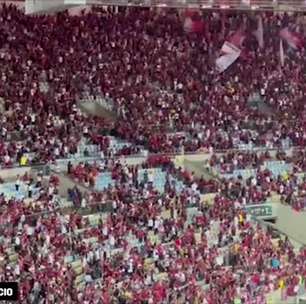 FLAMENGO: Torcida canta e relembra Jorge Jesus após apito final e vitória no Maracanã: ""Olê, olê, olê, Mister, Mister"