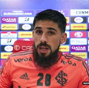 INTERNACIONAL: Bruno Méndez projeta confronto decisivo na Sula: "Queremos os 3 pontos e fazer o máximo de gols possíveis para não depender de ninguém"