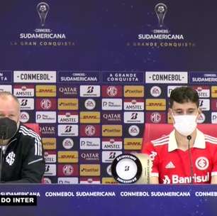 INTERNACIONAL: Mano Menezes sinaliza 'resquícios do passado' apesar da vitória na Sul-Americana e comemora: "Mais uma para acrescentar na nossa invencibilidade"