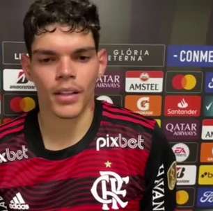 FLAMENGO: Após vitória, Ayrton Lucas comenta seu bom momento com a camisa rubro-negra: "Feliz em desempenhar bem o meu papel e ajudar a equipe"