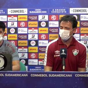 FLUMINENSE: Fernando Diniz evita comentar sobre expulsão de Nonato: "Não vi o lance, não posso falar"