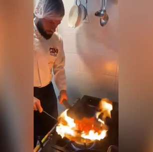 Sobis se arrisca na cozinha e tira onda em rede social