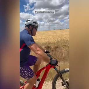 CRUZEIRO: Ronaldo mostra trecho de sua promessa andando de bicicleta na Espanha