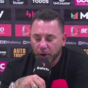ATLÉTICO-MG: Mohamed reconhece vice-liderança após empate com o Palmeiras como 'consequência do jogo' e garante: "Jogamos para ganhar"