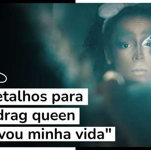 "Usei retalhos para criar a drag queen que salvou minha vida"