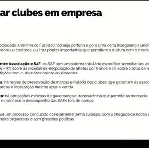 CRUZEIRO: Estudo prevê maior adesão as SAF no futebol e cita pioneirismo do clube