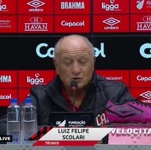 ATHLETICO-PR: Felipão avalia como boa a partida contra o Corinthians e vê empate como justo: "Resultado normal para duas equipes de boas qualidades"