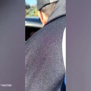 ATLÉTICO-MG: Torcedores cobram Nathan na frente do CT do clube