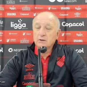 ATHLETICO-PR: Felipão comemora vitória em clássico contra o Coxa e a boa sequência fora de casa: "15 pontos disputados, conquistamos 10. Era nossa meta"