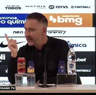 CORINTHIANS: Vítor Pereira aponta ausências dos 'cascudos' para defender rodízio no elenco e defende: "Se não fosse os jogadores da base, estaríamos lutando pelo rebaixamento"