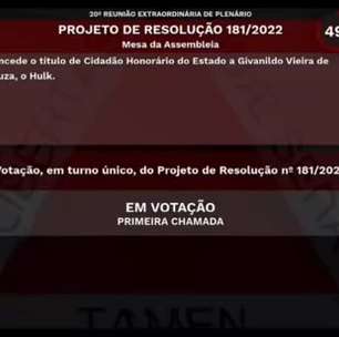 ATLÉTICO-MG: Aprovado! Título de cidadão honorário de MG ao atacante Hulk é aprovado com 53 votos a favor