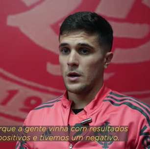 INTERNACIONAL: Bustos fala em recuperar a confiança contra o Coritiba após derrota na rodada anterior: "Importante buscar os três pontos"