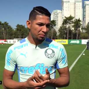 PALMEIRAS: Rony dedica gol ao seu filho: "Ele pediu e eu consegui fazer a dancinha dele"