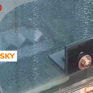 Vidro de mirante trinca e plataforma é interditada em SP