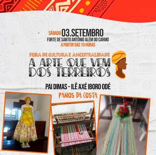Feira cultural resgata ancestralidade em Salvador