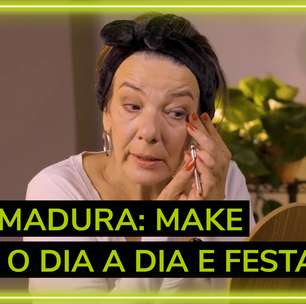 Pele madura: opções de maquiagem para o dia a dia e festa