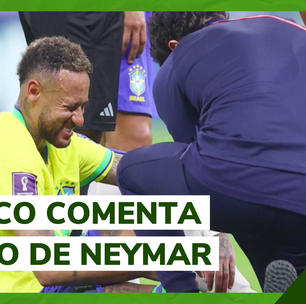 Fisiologista sobre lesão de Neymar: "Se recuperação passar de 10 dias, pode ser algo até mais sério"