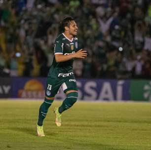 Com golaço de Veiga, Palmeiras bate o Botafogo-SP e vence a primeira no Paulistão