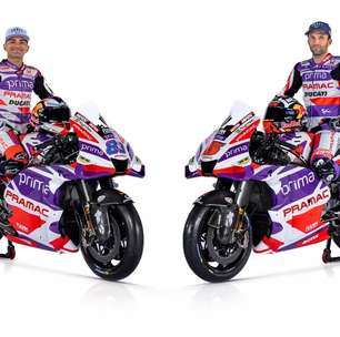 Pramac apresenta motos de Martín e Zarco para temporada 2023 da MotoGP