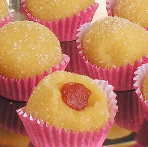 Brigadeiro de queijo com goiabada