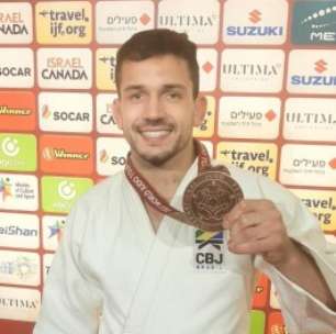 Cargnin conquista bronze em Grand Slam de Tel Aviv