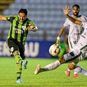 América-MG tem gol anulado no final e empata com o Ipatinga pelo Campeonato Mineiro